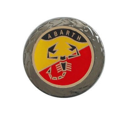 Vetrino con Biadesivo Abarth (Diametro 68) 2404600 - 5-2404600 - 5-2404600