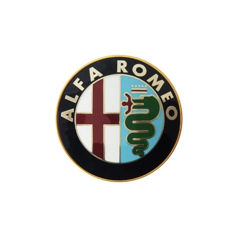 Vetrino con Biadesivo Alfa Romeo (Diametro 50) 2405200