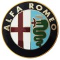 Vetrino con Biadesivo Alfa Romeo (Diametro 50) 2405200