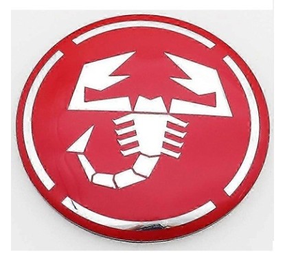Vetrino con Biadesivo Abarth (Diametro 50) 2408100 - 5-2408100 - 5-2408100