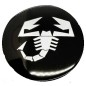 Vetrino con Biadesivo Abarth (Diametro 50) 2408200
