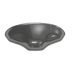 Porta Luce-Targa Fiat 500 Plast.crom. 3407100