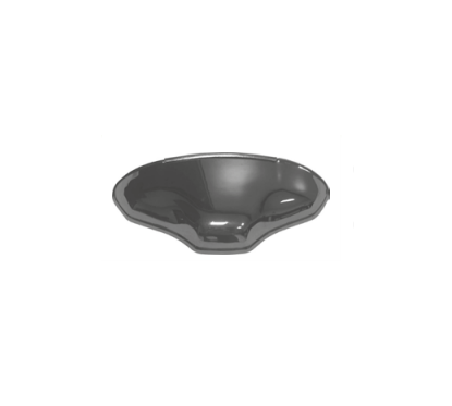 Porta Luce-Targa Fiat 500 Plast.crom. 3407100 - 5-3407100 - 5-3407100