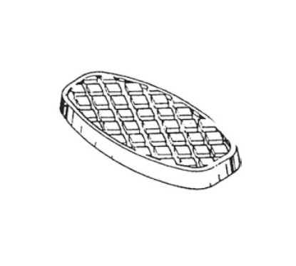 Copripedale Acceleratore Fiat Panda 4100700 - 5-4100700 - 5-4100700