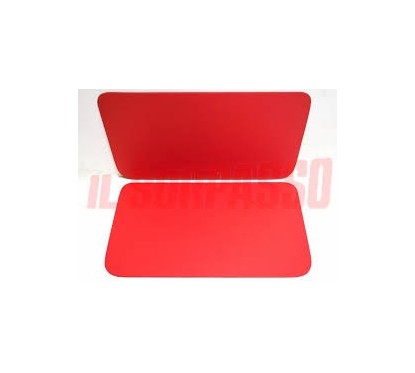 Coppia Pannelli anteriore (F.pelle) Fiat 500 D (Rosso Vivo) 1004802 - 5-1004802 - 5-1004802