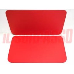 Coppia Pannelli anteriore (F.pelle) Fiat 500 F (Rosso Vivo) 1006102 - 5-1006102 - 5-1006102