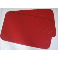 Coppia Pannelli anteriore (F.pelle) Fiat 500 F (Rosso) 1006108 - 5-1006108 - 5-1006108