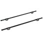 Coppia Barre "Ecobridge" - Acciaio 10033