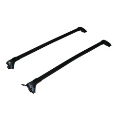 Coppia Barre "Bridge 55" - Acciaio C/Chiave 10463