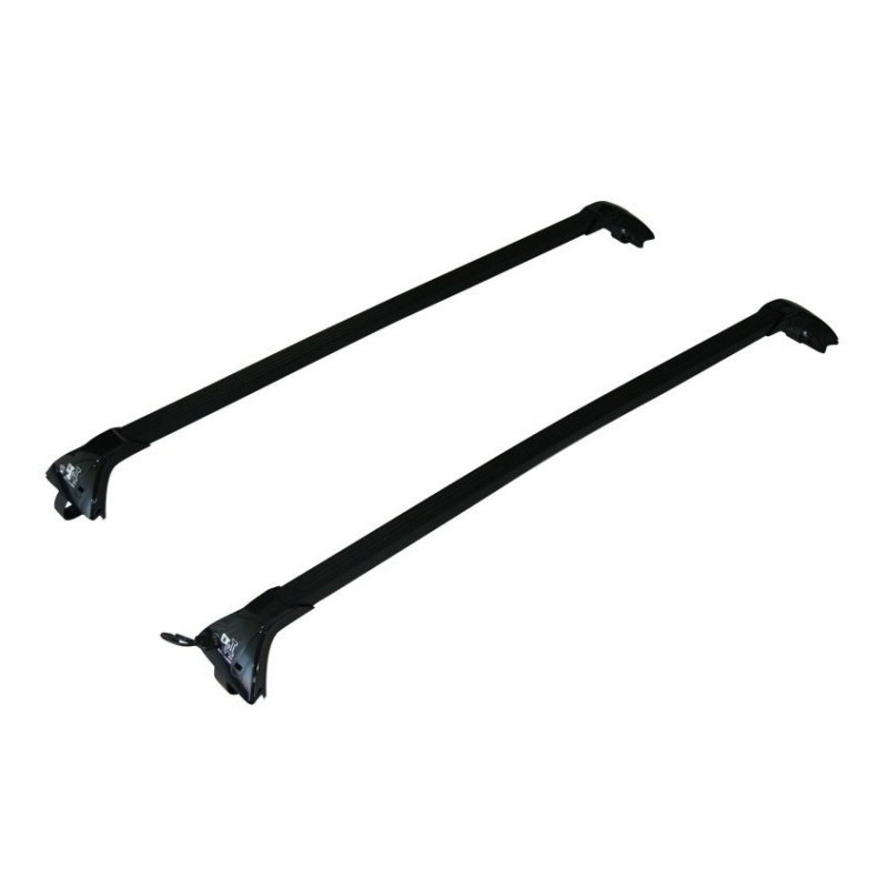 Coppia Barre "Bridge 55" - Acciaio C/Chiave 10463
