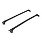 Coppia Barre "Bridge 55" - Acciaio C/Chiave 10463