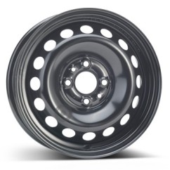 Cerchio 5 1/2 X 14 - Nero per Fiat Panda, Panda 4X4 - Natural Power e Punto (188) e altri modelli 1071121
