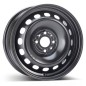 Cerchio 6 X 15 - Nero per Fiat Panda, Panda 4X4 - Natural Power e Panda Cross 1071826