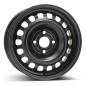 Cerchio 5 1/2 X 14 - Nero per Opel Adam, Corsa D e Corsa E 1131662
