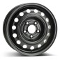 Cerchio 5 1/2 X 15 - Nero per Hyundai I30 e Kia Cee'd 1181693