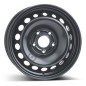 Cerchio 6 1/2 X 15 - Nero per Renault Fluence e Megane 1151734