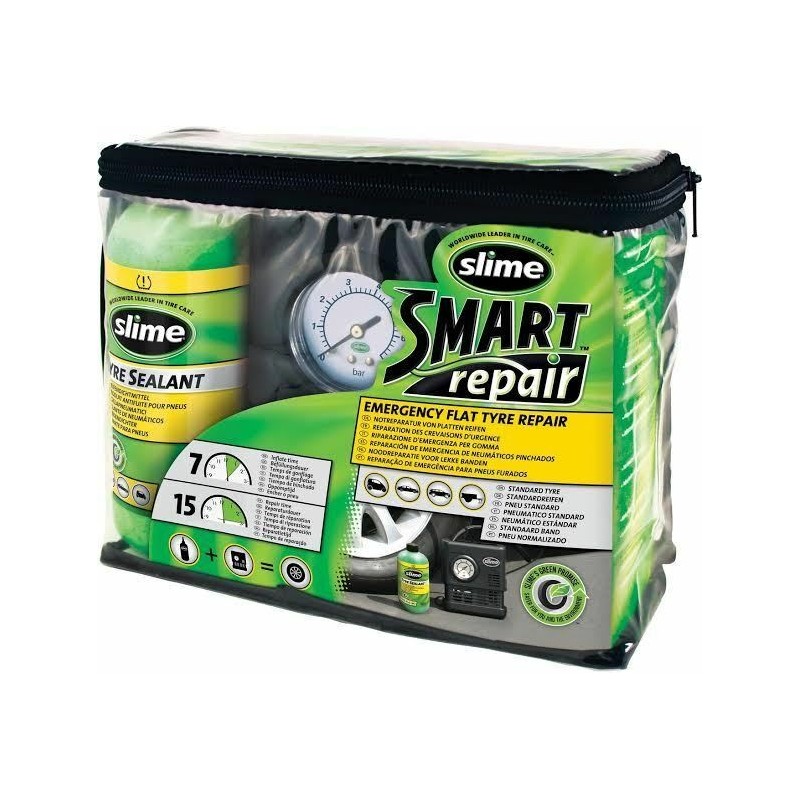 Slime Smart Repair - Kit Riparazione Compressore + Liquido 473ML 7800000SSR