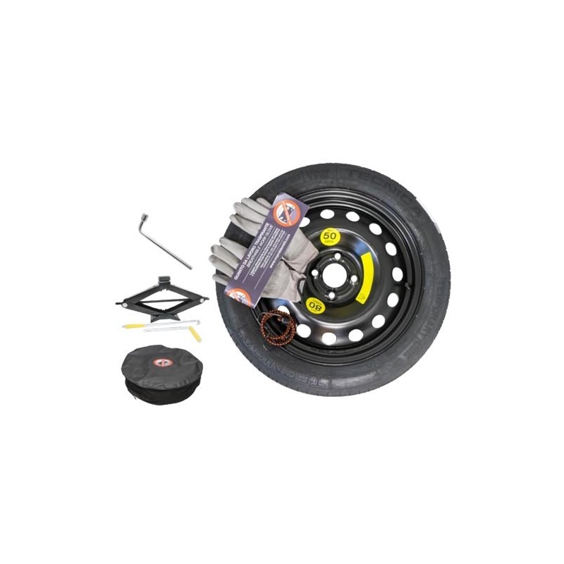 Kit Ruotino C/Cric e Accessori per Audi A1 (8X1), Tt (8*3_8N9) e Seat Arona e altri modelli R441