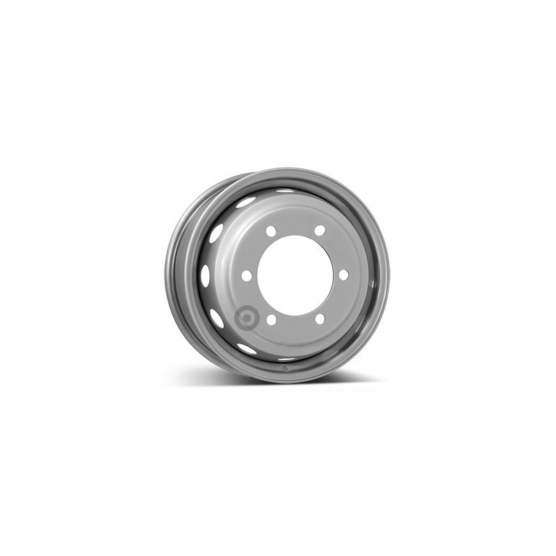Cerchio 6 X 16 [F161,I205,F6,ET124] per Iveco Daily e Eurocargo 6024
