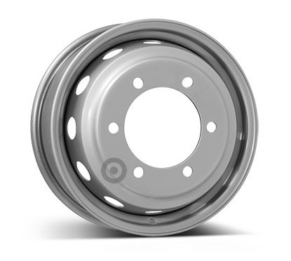 Cerchio 6 X 16 [F161,I205,F6,ET124] per Iveco Daily e Eurocargo 6024 - 11-6024 - 11-6024
