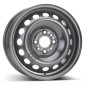 Cerchio 5 1/2 X 14 - Nero per Citroen Nemo, Fiat Fiorino e Fiorino Qubo e altri modelli 6805