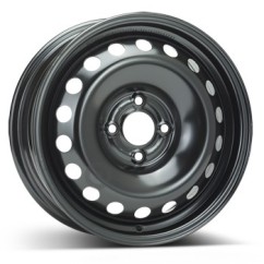 Cerchio 6 X 15 - Nero per Renault Kangoo 7575