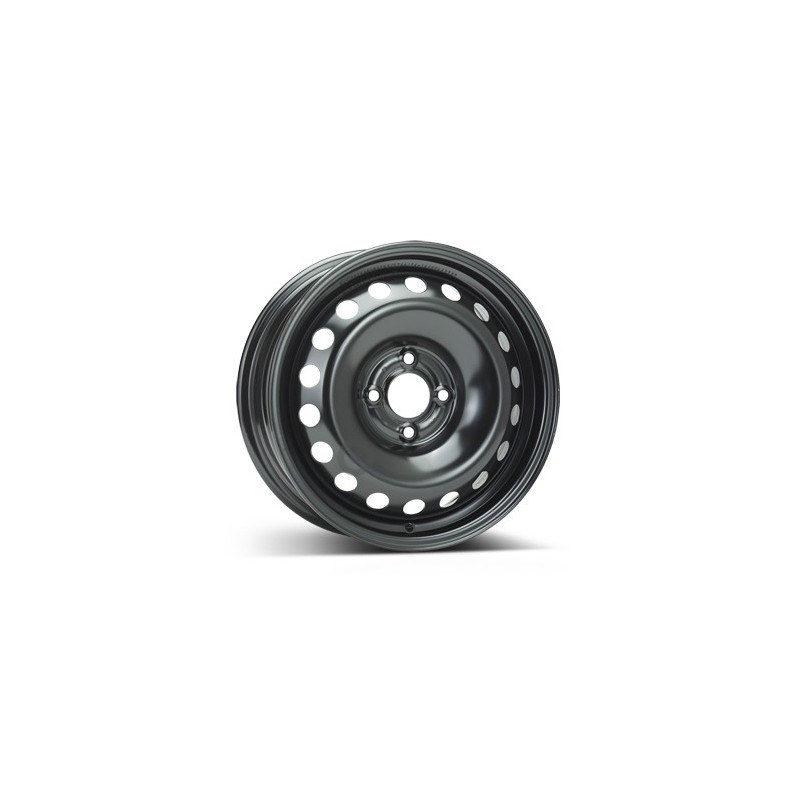 Cerchio 6 X 15 - Nero per Renault Kangoo 7575