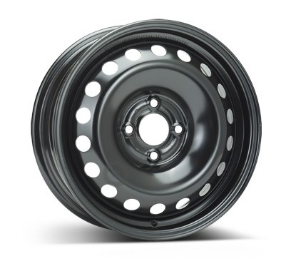 Cerchio 6 X 15 - Nero per Renault Kangoo 7575 - 11-7575 - 11-7575