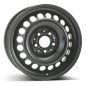 Cerchio 6 X 16 - Nero per Mercedes Classe A (W169) e Classe B (W245) 8595