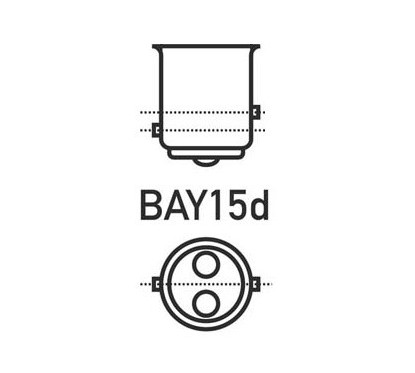 Lamp.12-21/5 2 Filamenti per Alfa Romeo - 145 (930_) - 1.4 I.e. (930.A3) e altri modelli 002078121 - 14-002078121 -
