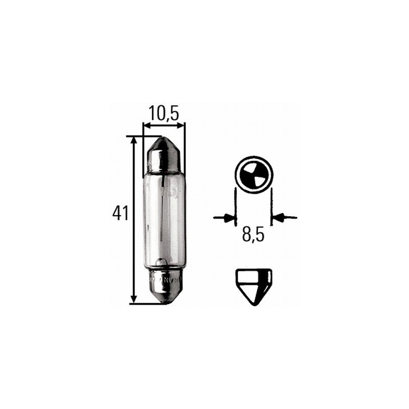 Lamp.12/10 Siluro per Alfa Romeo - 159 (939_) - 2.0 Jtdm (939AXQ1B) e altri modelli 002091131
