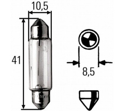 Lamp.12/10 Siluro per Alfa Romeo - 159 (939_) - 2.0 Jtdm (939AXQ1B) e altri modelli 002091131 - 14-002091131 - 14-002091131
