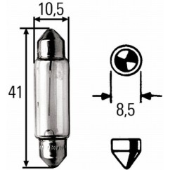 Lamp.12/10 Siluro per Alfa Romeo - 159 (939_) - 2.0 Jtdm (939AXQ1B) e altri modelli 002091131 - 14-002091131 - 14-002091131