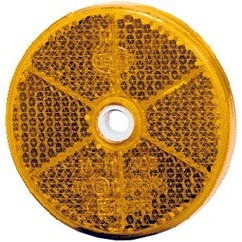 Catarifrangente Giallo C/Vite 002014251