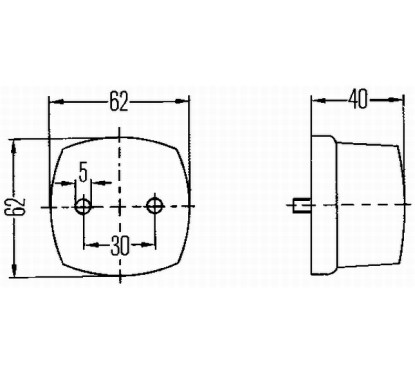 Fanale D'ingombro 005639001