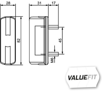 Valuefit L.targa Alog 12-24V 357014001