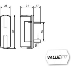 Valuefit L.targa Alog 12-24V 357014001 - 14-357014001 - 14-357014001