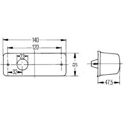 Lampeggiatore Supplementare Mb 006692017 - 14-006692017 - 14-006692017