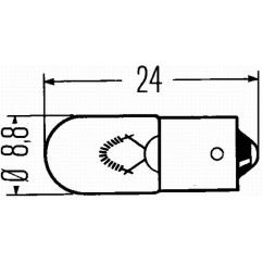 Lamp. 24/2 002068241 - 14-002068241 - 14-002068241