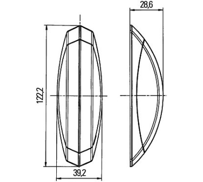 Luce di Ing sinistro C Lamp. 12V/5W 008479001