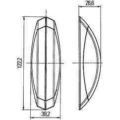 Luce di Ing sinistro C Lamp. 12V/5W 008479001 - 14-008479001 - 14-008479001