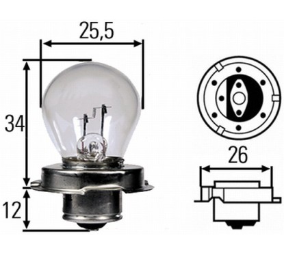 Lampadina 6V15W EX006015011 008899061