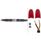 Terza Luce Stop 24V 1,4W Rossa 343106011