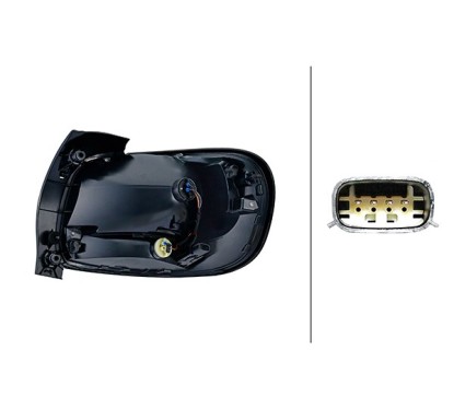 Fanale posteriore sinistro Citroen C3 Aircross dal 2017 012516111