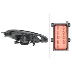 Proiett sinistro Alo Corsa 2014 per Opel Corsa E 011830051 - 14-011830051 - 14-011830051
