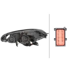 Proiett destro Alo Corsa 2014 per Opel Corsa E 011830061 - 14-011830061 - 14-011830061