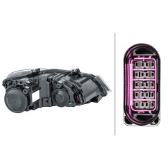 Proiett sinistro Vw Volkswagen Polo H7 06/Dal 2009 247051011 - 14-247051011 - 14-247051011