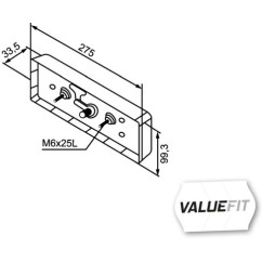 Valuefit Fanale 40 Led 9-36V 357019011 - 14-357019011 - 14-357019011