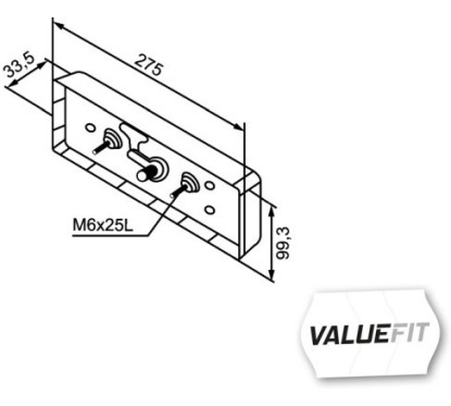Valuefit Fanale 40 Led 9-36V 357019011