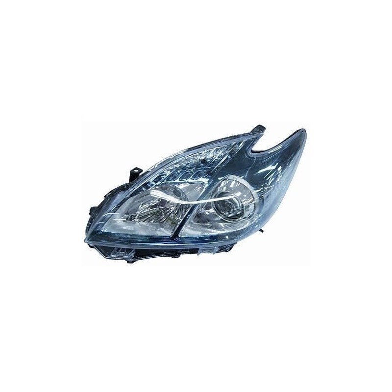 Proiettore sinistro (H11+HB3) (Cornice Azzurra) (Mod.plug In) dal 2012 per Toyota Prius e Prius + PP0045S